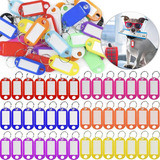 500 Llaveros Etiquetas De Plástico Para Clasificar