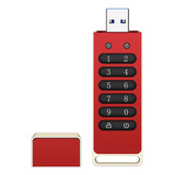 Unidad Flash Usb Aes De 256 Bits, Hardware Personal Con Carc