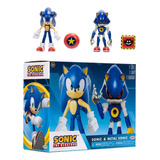 Figura Sonic Modern E Metal Sonic Jakks Pacific