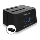 Dock Station Wavlink C/adapt. Usb C 3.0 Hd 3.5/2.5 Sata Ssd