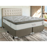 Cama Box + Cabeceira Herval King Imperatore 193x203x73 