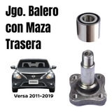 Maza Y Balero Rueda Trasera Izquierda Versa 2012