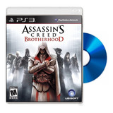 Assassins Creed Brotherhood Ps3 Disco Fisico Sellado Nuevo 