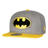 New Era Gorra Ajustable 9fifty Con Símbolo De Batman, Gris