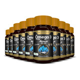 10x Omega 3 Alasca 33/22 Concentrado 1450mg 60caps Atacado