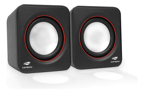 Speaker Mini 2.0 C3tech Sp-301bk 3w Rms