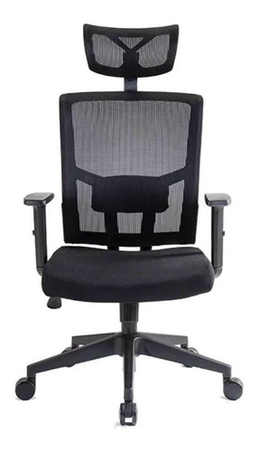 Silla De Escritorio Iseating Caselli C Gamer Ergonómica  Negra Con Tapizado De Mesh