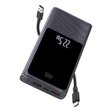 Power Bank 20000mah 22.5w Carga Rápida 3salidas Led Pantalla