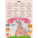 Almanaque Calendario Personalizado Iman Foto Revelado 13x18