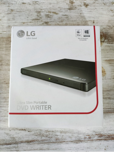 Grabadora Lectora Dvd Cd LG Externa Slim Premium