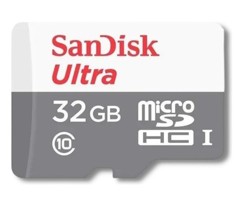 Cartão De Memória Micro Sd 32 Gb Classe 10 Ultra 100mb/s