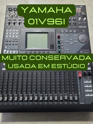 Mesa De Som Mixer Console Yamaha 01v96i De Estúdio