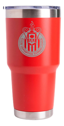 Termo Futbol Liga Mx Grabado Laser 30oz Acero Inoxidable