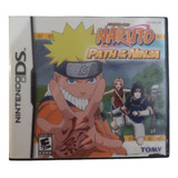 Naruto Path Of Ninja Somente Caixa E Manual Sem Cartucho Nintendo Ds