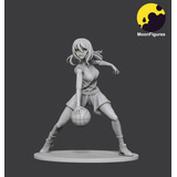 Archivo Stl Impresión 3d - Basketball Girl - Moon Figures