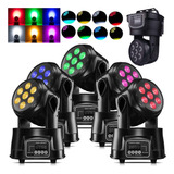 Efectos Luz Led Rgbw 150w Cabezal Movible Láser Dj Luces Dmx