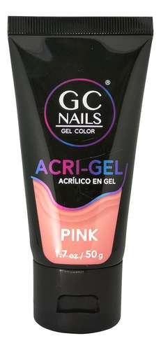 Acrigel Gel Acrilico Para Modelado, Nude, Uñas, Gc Nails