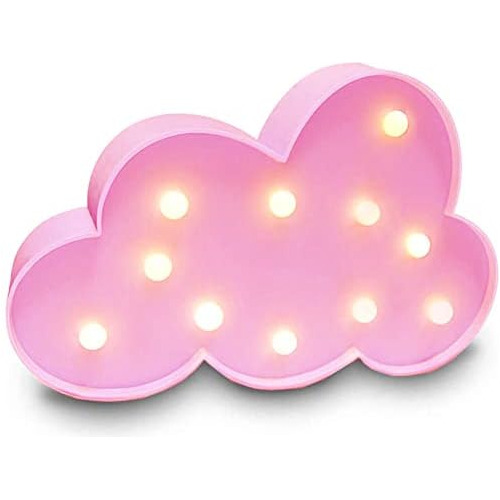 Lámpara De Nube 3d Decorativa Led, Luces Nocturnas Niã...