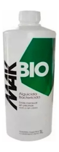 Mak Bio Alguicida Bactericida Para Piscinas. Botella X 1 Lt