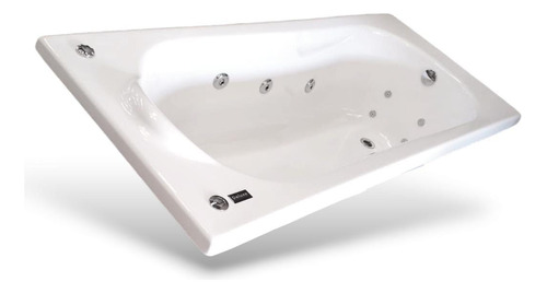 Jacuzzi Anatomica Deluxe 170x75 9 Jets 1 Hp Acrílico