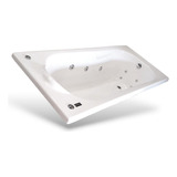 Jacuzzi Anatomica Deluxe 170x75 9 Jets 1 Hp Acrílico