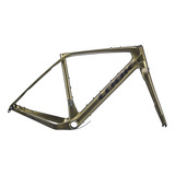 Cuadro Horquilla Ciclismo Gravel Look Rs 765 Carbono - Muvin