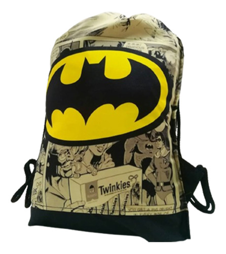 Tula Batman Deportiva Mochila Genérica Baby Y Clasica   