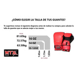 Guantes Muai Thai Kickboxing Piel Sintetica Entrenamiento