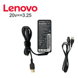 Cargador Para Laptop Lenovo Punta Usb 20v A 3.25