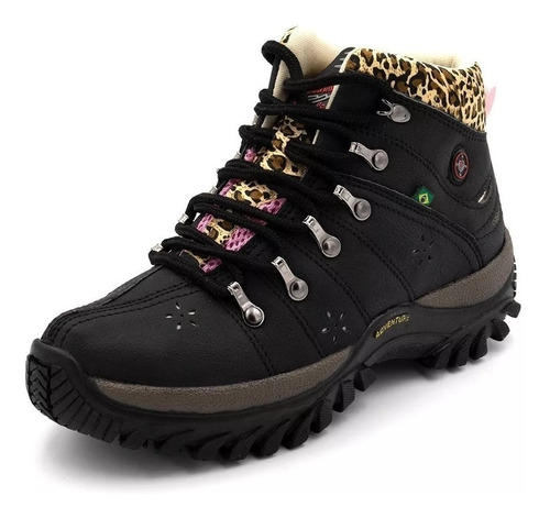 Bota Coturno Feminino E Infantil Trekking Adventure