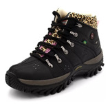 Bota Coturno Feminino E Infantil Trekking Adventure