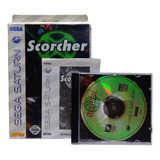 Scorcher Sega Saturn  Americano Original Tectoy Com Manual