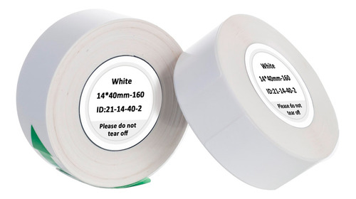 Rollo De Papel Térmico Gadnic Impresoras Hp2 Resistente Agua Color Blanco