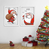 Kits Quadro Decorativo Natal Natalino Papai Noel 