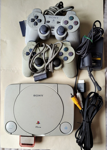 Ps One, Funcionando Scph 1001, Con Chip, 2 Controles