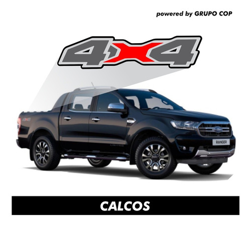 Calcos 4x4 Para Ford Ranger