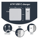 61w Usb-c Power Adapter Charger Replacement For Macbook Pro