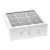 Caja Bolsitas Té,portaté Madera Para Bolsitas Té