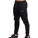 Pants Ejercicio Gym Slim Fit Jogger Casual Calidad Echt   Bk