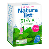 Endulzante Stevia Natural List  Caja 400 Sachets