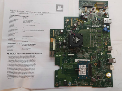 Placa Formater Formater Usb Red De Hp M525 Cf104-60001