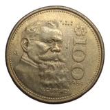 Moneda $100 Venustiano Carranza Primer Año De Acuñacion 1984