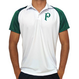 Camisa Palmeiras Polo Palestra Branca Oficial