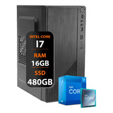 Computador Core I7 3770 Ssd 480gb / 16gb Memória Ram