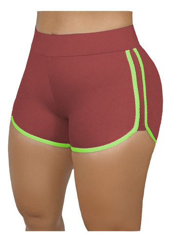 Licra Corta Short Pantaloneta Para Dama Gimnasio 