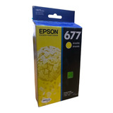 Cartucho Tinta Epson 677 Yellow Workforce Pro Wp-4022,4092