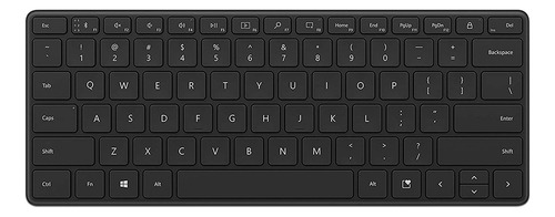 Teclado Bluetooth Microsoft 21y-00061 Color Negro