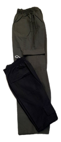 Fresco Pack Por  2  Pantalon Nautico Cargo Talles 2 Al 10