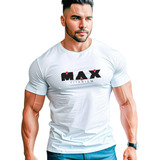 Camiseta Max Titanium Treino Academia Comfort Malha Leve