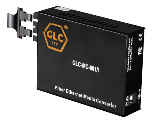 Media Converter Fibra 10/100tx-100base-fx Glc Sm 25km